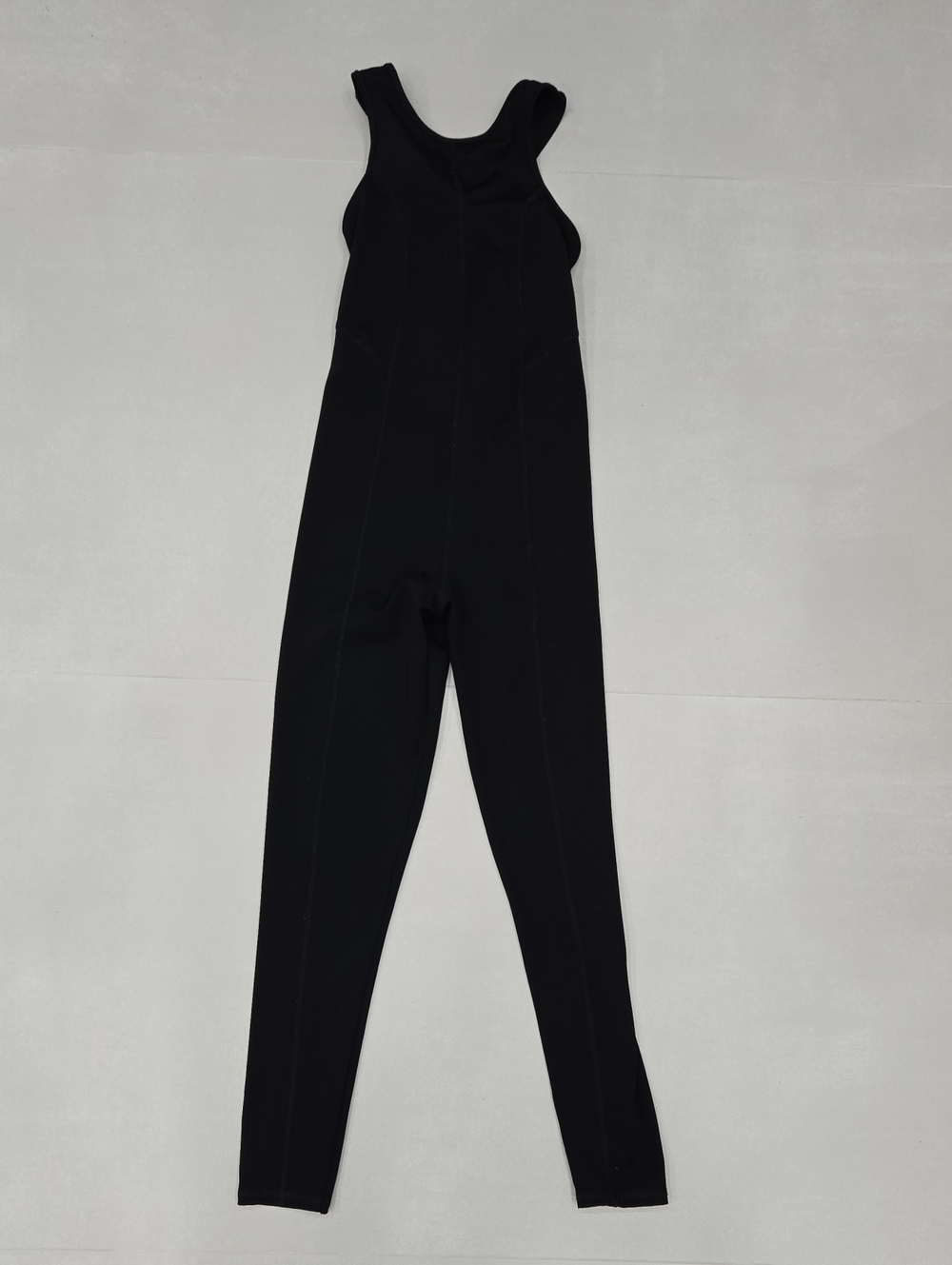 NEW Black Crisscross Open-back Activewear Jumpsuit Size XS/S